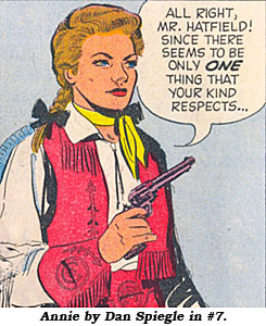 Annie by Dan Spiegle in #7.