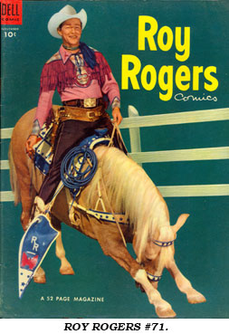 Cover to ROY ROGERS #71.