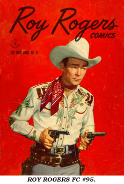 Cover to ROY ROGERS FC #95.