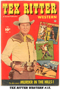 TEX RITTER WESTERN #15.