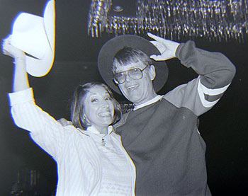 Barbara and Will “Sugarfoot” Hutchins attending their first film festival in 1985 at Memphis. (Thanx to Grady Franklin.)