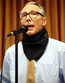 Johnny Crawford flawlessly began the banquet with a beautiful a cappella rendition of our National Anthem.