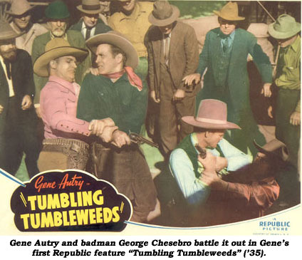 George Chesebro & Gene Autry