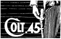 "Colt .45" logo.