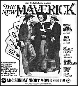 TV GUIDE ad for "The New Maverick".