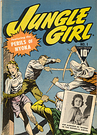 Fawcett one-shot "Jungle Girl" Featuring the "Perils of Nyoka".