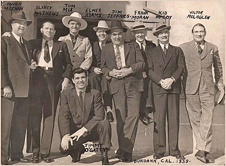 Historic 1938 Tom Mix photo. 