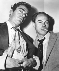 Two Jacks of one trade...acting! Jack Elam and Jack Lambert. 