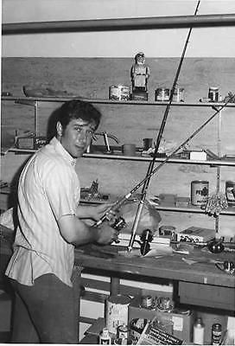 Robert Fuller prepares for his greatest passion in life...fishing!