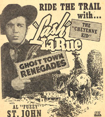 Lash Larue - Ghost Town Renegades